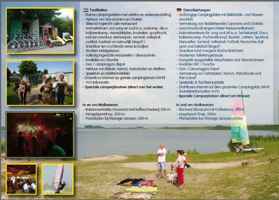 Zuiderzee-Chalet 22 Molkwerum Екстериор снимка